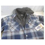 (BR1) Eddie Bauer Hooded Shirt Jack...
