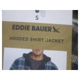 (BR1) Eddie Bauer Hooded Shirt Jack...
