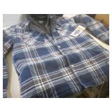 (BR1) Eddie Bauer Hooded Shirt Jack...