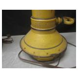 (CSB) Vintage Porcelain Table Lamp ...