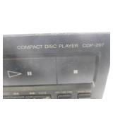 (D-2) 3pc Toshiba Stereo System and...