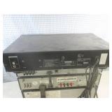 (D-2) 3pc Toshiba Stereo System and...