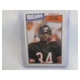 1984 Topps Walter Payton Card...