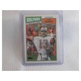 1987 Topps Dan Marino Card...