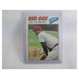 1977 Topps Carl Yastrzemski Card...
