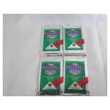 4-1990 Upper Deck Baseball  Packs...