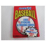6-1991 Fleer Baseball Packs...