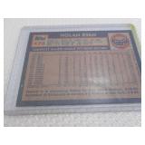 1984 Topps Nolan Ryan Card...