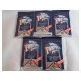 5- 1991 Upper Deck Football Packs...