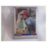 1984 Fleer Pete Rose Card...