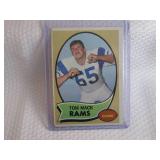 1970 Topps Tom Mack Rookie Card...
