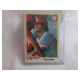 1978 Topps Pete Rose Card...