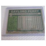 1977 Topps Gaylord Perry Card...
