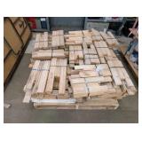 2 Pallets Mixed Hardwood Strip Flooring – 2¼" x ¾" Tongue & Groove – Oak / Maple – #2 Common Shorts