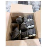 Lot of 10 Professional 8" Horsehair Counter Dusters / Hand Brooms – Commercial Cleaning, Shop, Restaurant, Retail