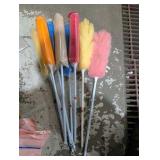 Lot of 8 Lambs Wool Dusters - 6 New, 2 Used - Assorted Colors - Ceiling, Fan & Detail Cleaning