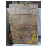 Large Lot Acrylic Plexiglass Sheets & Strips – Yellow 3/8", Clear Acrylic, Black Acrylic + Glass – Sign Making / Fabrication