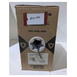 1000FT Pull Box RG6 Coax Cable – Carol Brand General Cable – 100% FlexFoil Bonded / 60% Aluminum Braid – Black CATV Coax