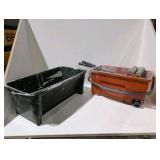 Contractor Paint Roller Buckets & Trays w/ Rollers & Extension Handles – Large Capacity Paint Tubs
