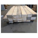 20 Rough Sawn Pine 4x6 Timbers 50"-55" – Solid Wood Beams / Posts – Rustic Barn Beam Lumber – DIY, Pergola, Timber Frame