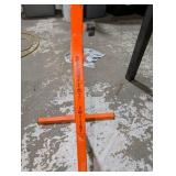 HTC Pedestal Material Roller Stand – Adjustable to ~45" – USA Made – Drywall / Sheet Metal / Lumber Support