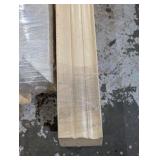 Large Lot of Interior & Exterior Trim – Prefinished Case/Base, Decorative Trim & Primed Exterior Door/Window Trim