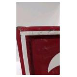 Vintage Firestone Vertical Metal Sign – 6FT Tall Gas & Oil Advertising Sign – Garage, Man Cave, Shop Decor