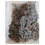 Heavy Duty Tractor / Skid Steer Tire Chains – Set of 4 – Approx. 60" x 12"