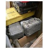 Large Lot of Tool Boxes – DeWalt, Milwaukee, Porter-Cable & More – Heavy Duty Storage Cases