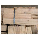2 Pallets Mixed Hardwood Strip Flooring – 2¼" x ¾" Tongue & Groove – Oak / Maple – #2 Common Shorts