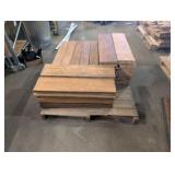 135 Solid Oak Hardwood Panels – 3/4" Thick Cabinet / Furniture Panels – Stained Wood Boards