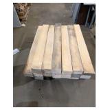 20 Rough Sawn Pine 4x6 Timbers 50"-55" – Solid Wood Beams / Posts – Rustic Barn Beam Lumber – DIY, Pergola, Timber Frame