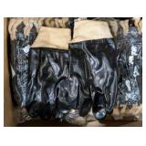 NEW Lot of 24 Pairs PVC Coated Industrial Work Gloves – Heavy Duty Grip – Shop, Mechanic, Construction, Farm