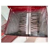 (2) Advance Quality Products Metal Paint Brush Keeper Boxes – Holds 10 Brushes Each – Locking Latch – Painter Storage