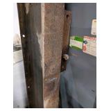 Heavy Duty Steel I-Beam Sections – (2) Structural Beams – Approx. 64" Long – Great for Welding, Fabrication, Trailer Builds, Shop Projects