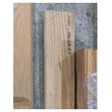 Large Oak Trim & Flooring Lot – Stair Treads, 11
