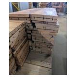 135 Solid Oak Hardwood Panels – 3/4" Thick Cabinet / Furniture Panels – Stained Wood Boards