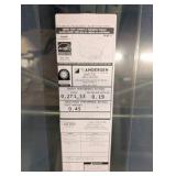 Pair of Andersen 400 Series Casement Windows - 32 13/32" x 44 1/16" - Low-E SmartSun Argon - White/ Wood Interior Grilles