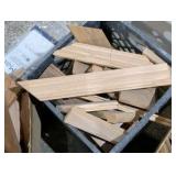 Large Lot Hardwood Scrap Lumber – Red Oak, Trim Pieces, Craft Wood, Woodworking Blocks, Carving Stock, DIY Project Material