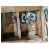 Vintage Northwoods Cabin Decor Lot – Welcome Wall Art, Wooden Tray, MN Wall Hanging, Rustic Crafts & Basket