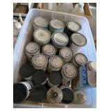 Huge Shop Paint & Finishing Supply Lot – ~150 Gallons Paint, Stain, Sealers, Solvents, Mineral Spirits, Lacquer Thinner, Spray Paint & More