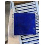 Large Pallet of Ceramic & Porcelain Tile, Trim Pieces, Mortar/Adhesives + Mixing Drill & 3 Paddle Mixers – American Olean, Italian Tile