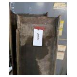 Heavy Duty Steel I-Beam Sections – (2) Structural Beams – Approx. 64" Long – Great for Welding, Fabrication, Trailer Builds, Shop Projects