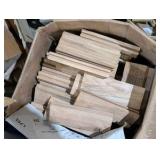 Large Lot Hardwood Scrap Lumber – Red Oak, Trim Pieces, Craft Wood, Woodworking Blocks, Carving Stock, DIY Project Material