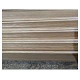 Large Oak Trim & Flooring Lot – Stair Treads, 11