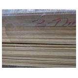 Large Oak Trim & Flooring Lot – Stair Treads, 11