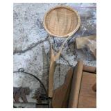 Vintage Northwoods Cabin Decor Lot – Welcome Wall Art, Wooden Tray, MN Wall Hanging, Rustic Crafts & Basket