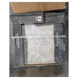 Large Pallet of Ceramic & Porcelain Tile, Trim Pieces, Mortar/Adhesives + Mixing Drill & 3 Paddle Mixers – American Olean, Italian Tile
