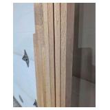 Large Lot of Solid Red Oak Lumber – Multiple Sizes & Lengths Up to 9