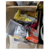 Huge Mixed Hardware & Tool Grab Box – Lighting, Electrical, Hardware, Wheels, Chemicals & More – Mystery Shop Cleanout Lot